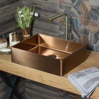 Накладная раковина Castle Melana ProfLine 48см бронза